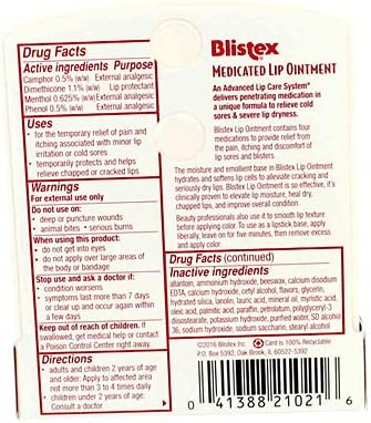 Blistex Lip Medicated Ointment