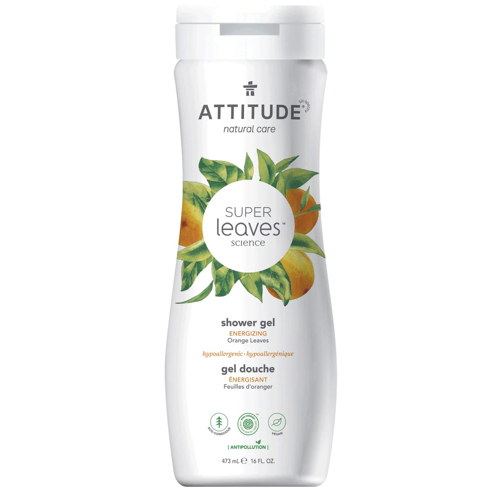 ATTITUDE Orange Leaves Shower Gel