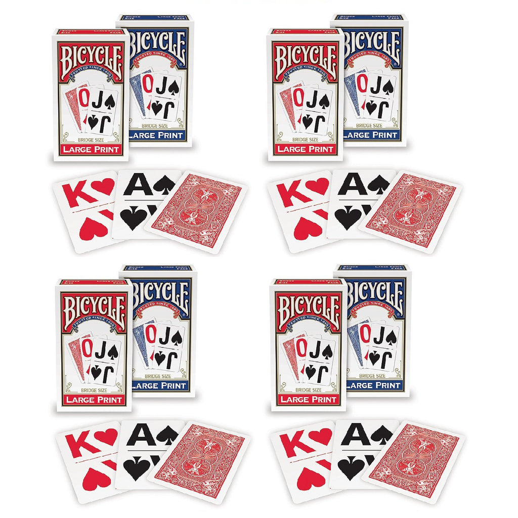 Bicycle Large Print Playing Cards